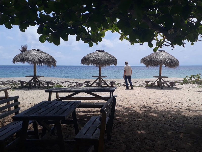 Plage à Cuba