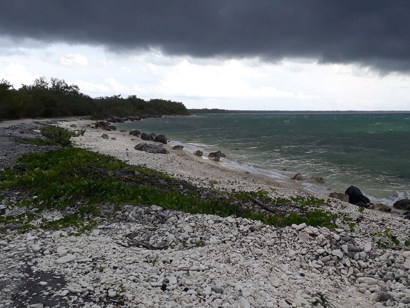 Plage à Cuba