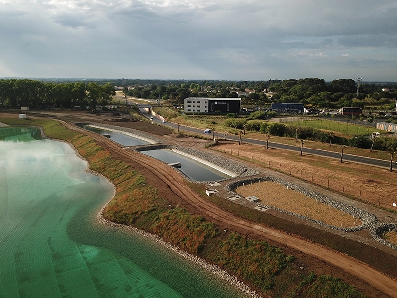Bassin piscicole - Parc Gérard Bruyère, Baillargues 