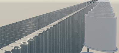 Exemple ouvrage passerelle
