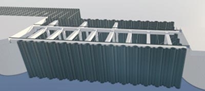 Exemple ouvrage passerelle