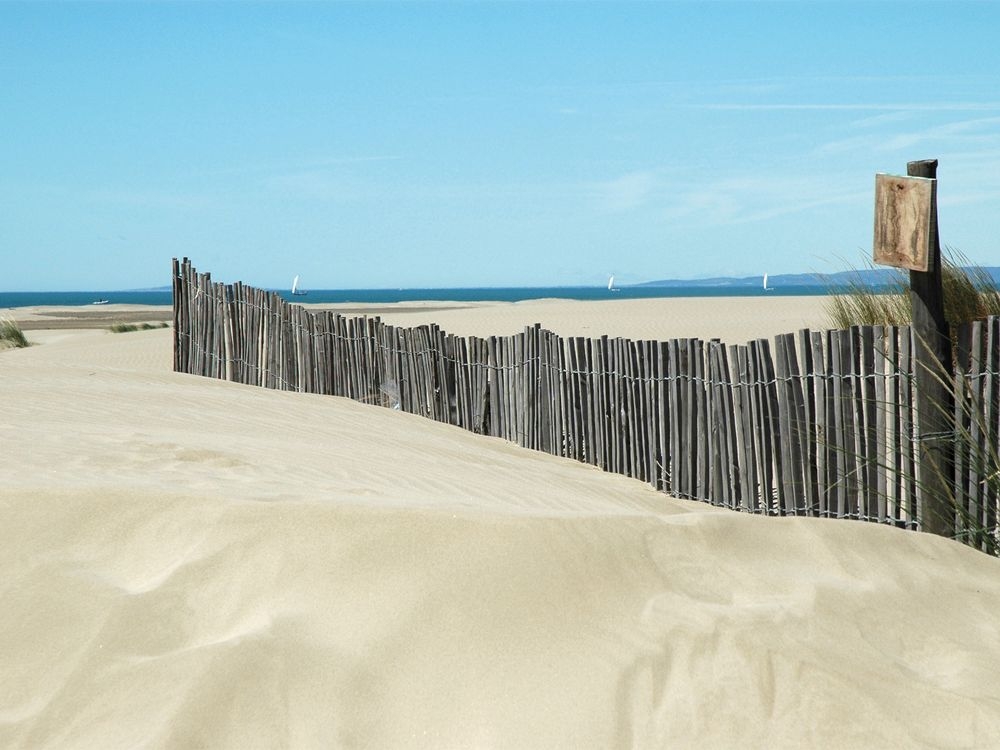 Lutte contre l'érosion du littoral, plage de Sète