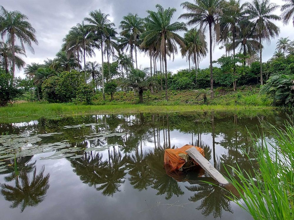 Lac en Guinée