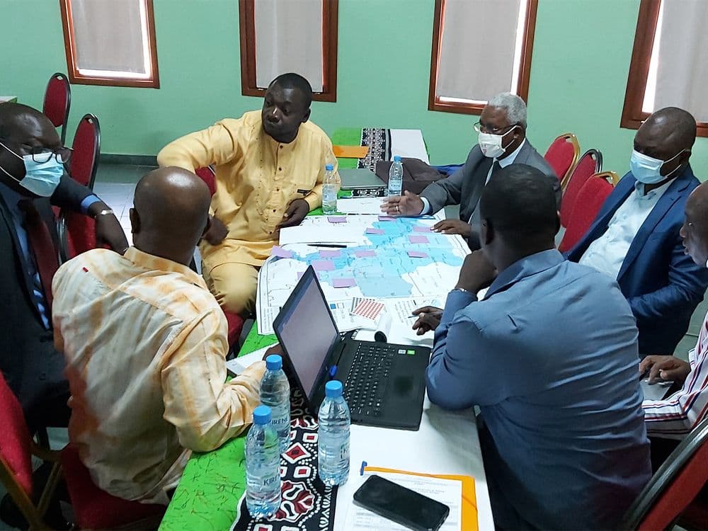 Concertation autour d'une carte pour le SDAGE de l'OMVS