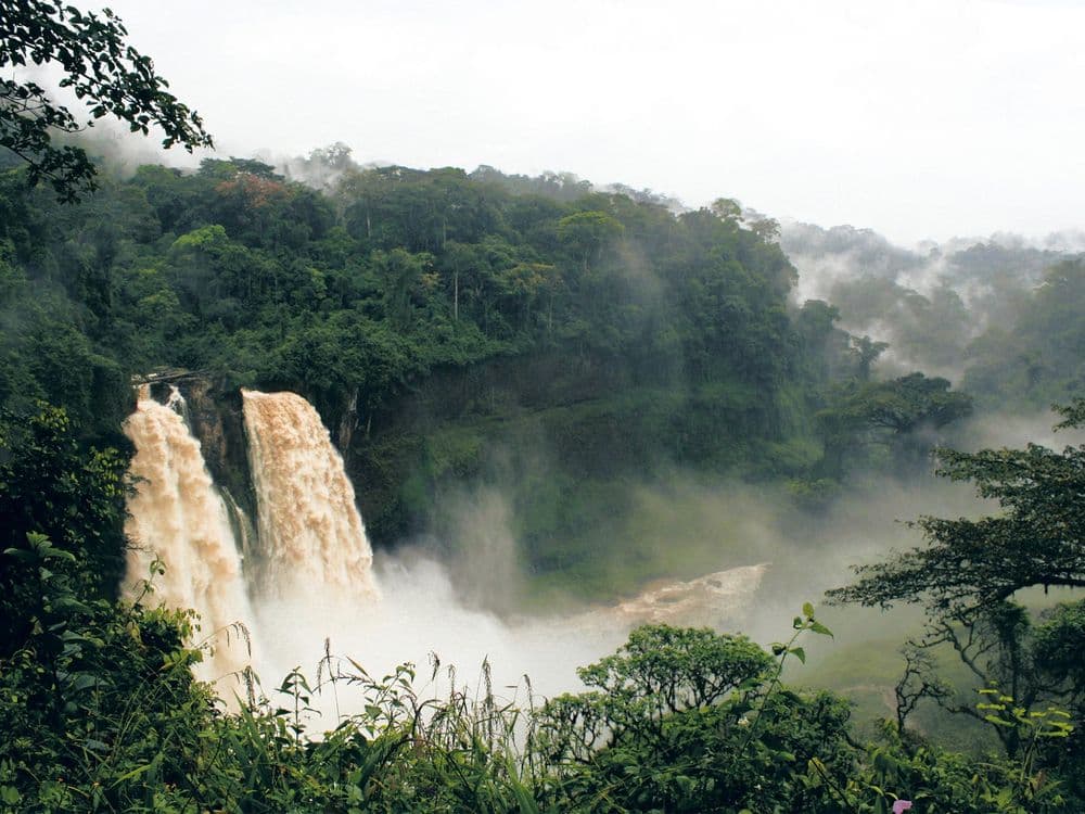 Chutes d'Ekom au Cameroun