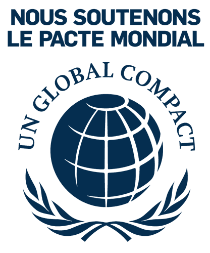 Logo du Soutien au Pacte Mondial Réseau France