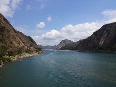 Lac et montagne 