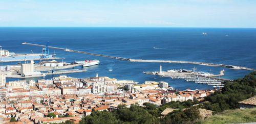 Construction du quai I1 dans la darse 2 du port de Sète-Frontignan