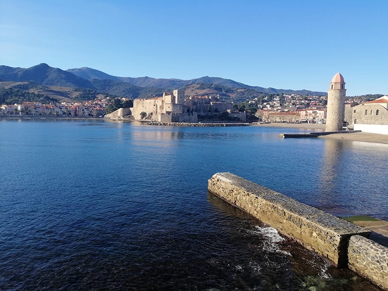 Collioure risque d'érosion cotière