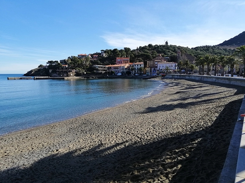Collioure risque d'érosion cotière