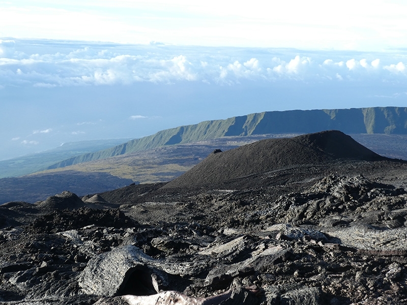 Sommet du Piton de la fournaise La Réunion